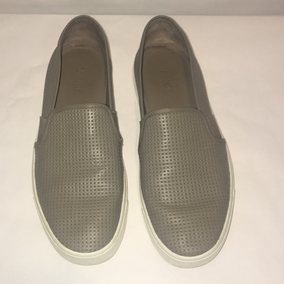 Vince Shoes - Perforated Leather Sneakers👟🖤